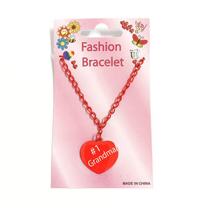 Collier pendentif coeur en acier inoxydable de haute qualité Fashion Metal Crafts - Product Image 1