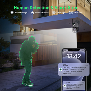 Cámara de Seguridad CCTV Inalámbrica IP PTZ WiFi 4G con Tarjeta SIM OEM <span class=keywords><strong>ICSee</strong></span> 50X, con 2 Lentes, 2 Vistas y Zoom Óptico <span class=keywords><strong>para</strong></span> Monitoreo en Exteriores - Product Image 5