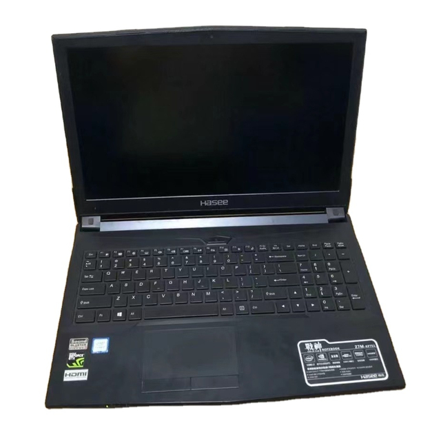 Hasee N85 Laptop Gaming GTX1050Ti Core I7-7700HQ 256GB SSD Used Laptop