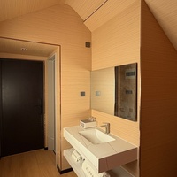 Cabine modulaire en A, kit préfabriqué, exportateur, hôtel, villa, retraite en montagne, vie minimaliste, vacances, mini-maison, certifiée CE, acier