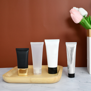 Soins de la peau Pe Nettoyant pour le visage Squeeze Bottle Hand Empty Container Soft Cosmetic Tube Packaging Lotion Eye Cream Plastic Tube - Product Image 4