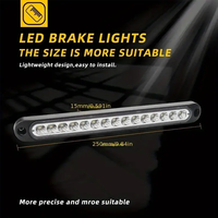Feux de camion LED étanches E-Mark 10-30V, feux de freinage, feux de recul, feux antibrouillard, barre lumineuse, accessoires de remorque, feux de camion LED