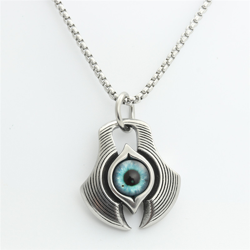 Green eye pendant (without chain)