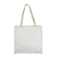 Sacs fourre-tout en lin et coton vierges pour sublimation, impression par transfert thermique, sacs de shopping en gros