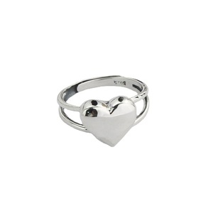 Heart Shape S925 Sterling Silver <b>Ring</b> For Women Gift Jewelry <b>Open</b> Design - Product Image 5