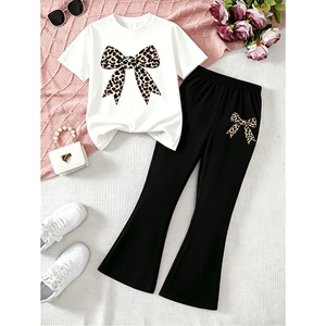 Comodo Set di Tre Pezzi in Seta di Latte per Bambine, Abbigliamento Sportivo all'Ingrosso per Bambine e Ragazze - Product Image 6
