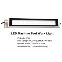 Lampe de travail LED pour machine-outil série JSD Doingwin, résistante à la poussière et à la corrosion, pour le fraisage CNC
