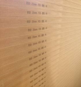 บอร์ด MDF 15mm MDF 15mm ราคาถูกแผ่นไม้เอ็มดีเอฟแบบธรรมดา E2/ E1/ E0กาว - Product Image 4