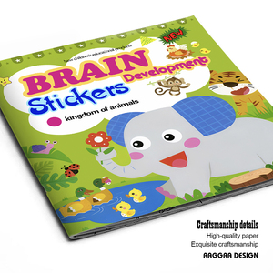 Juguetes Infantiles Personalizados Más Vendidos, Incluyen Pegatinas y Libros para Colorear, Encuadernación Perfecta, Tapa Blanda, Impresión Offset - Product Image 2