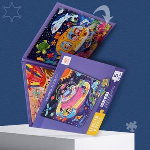 Juguetes Educativos de Viaje para Preescolares, 3 en 1, Libro de Rompecabezas de Dibujos Animados, Rompecabezas Magnéticos para Niños - Product Image 5