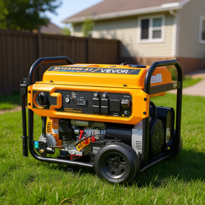 Générateur portable Vevor 13500W Peak, démarrage électrique, GPL, gaz naturel, alimentation de secours domestique, 120V, 3600 tr/min, acier - Product Image 2