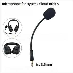 Micrófono de Repuesto para <span class=keywords><strong>HyperX</strong></span> <span class=keywords><strong>Cloud</strong></span>/MIX/<span class=keywords><strong>alpha</strong></span>/revolver orbit <span class=keywords><strong>s</strong></span> Flight, Logitech G233 433 Astro A30, Corsair HS50 6070 - Product Image 4
