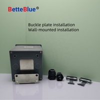 Pengukur pH Online Industri Sensor Jembatan Garam Ganda 4-20mA RS485 Monitor Digital