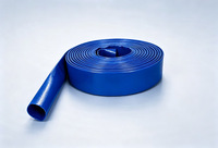 Tuyau plat en PVC à prix de gros usine, divers tuyaux d'arrosage de jardin en PVC pour l'irrigation agricole, OME 2" 3"