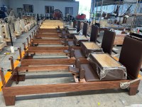 Ensembles de fitness pour salles de sport commerciales, Entraînement de yoga en studio, Reformer Pilates classique en bois de chêne