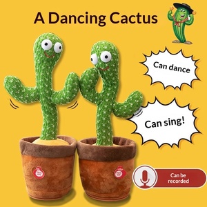 <span class=keywords><strong>Cactus</strong></span> Dansant qui Apprend à Parler, Chante, Se Balance, Se Tord et Répète - Jouet Électrique pour Bébés, Tout-Petits et Enfants - Cadeau pour Enfants - Product Image 5
