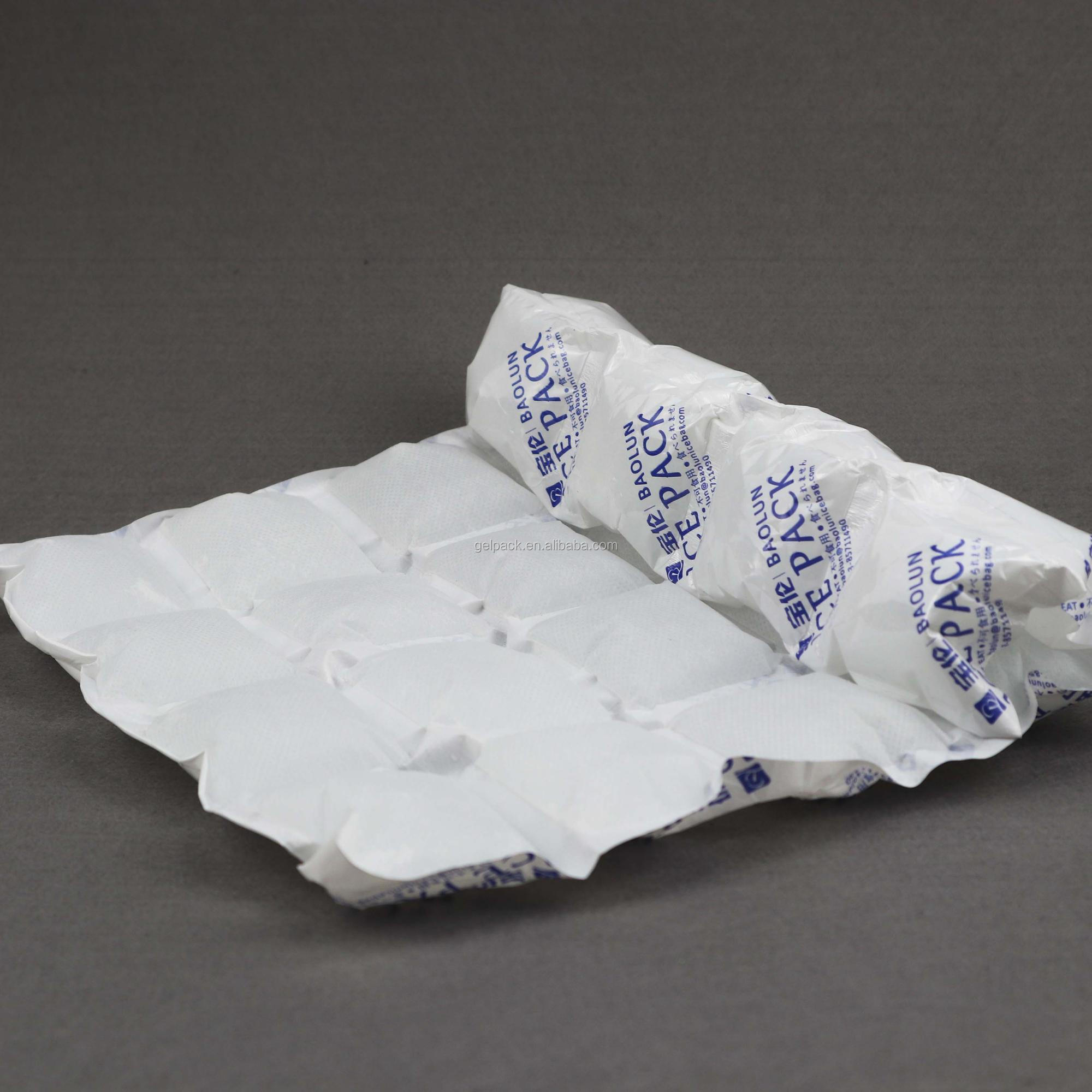 Newest Hot Selling Insulated 100ml,350ml,600,1200m Old Fashioned Ice Pack for Fish Insulated Cooler Bag Ice Pack