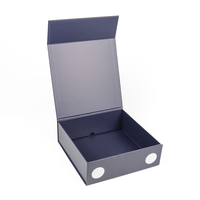Coffret Cadeau Personnalisé avec Couteau Pliant, Ensemble de Carafe à Whisky Magnétique Pliante de Boutique, Doublure en Papier Gaufré pour Cadeau de Vin et Éponge