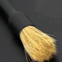 Hot Sale Ensemble de 3 Brosses de Detailing Auto Douces, Outil de Nettoyage Professionnel Multifonction pour l'Intérieur de Voiture
