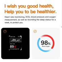Reloj Inteligente S11 de 46 mm con Monitor de Frecuencia Cardíaca, Presión Arterial y Oxígeno, ChatGPT, IA, Resistente al Agua, Personalizable con Logotipo y Caja