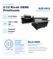 Impresora UV de Formato Pequeño SJZ-1613, Impresora UV de Cama Plana