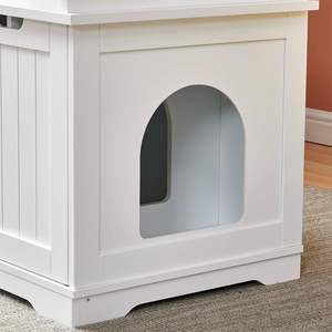 Meubles de bac à <span class=keywords><strong>litière</strong></span> pour <span class=keywords><strong>chat</strong></span> cachés en bois pour chien Boîte à <span class=keywords><strong>litière</strong></span> pour <span class=keywords><strong>chat</strong></span> Toilette protection des meubles pour <span class=keywords><strong>chat</strong></span> Chaton Abri Ombre <span class=keywords><strong>Cacher</strong></span> <span class=keywords><strong>la</strong></span> maison - Product Image 3