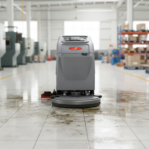 Nettoyeur de sols manuel CleanHorse X1, trois en un, lavage, aspiration, séchage, pour restaurants, petits espaces commerciaux - Product Image 1