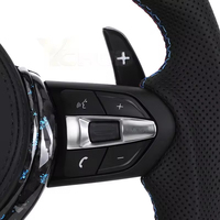 Volant en carbone forgé M Performance avec écran LED pour BMW F10 F20 F30 F31 F32 F36 M3 F80 M4 F82 M2 F87 X5 E70 E90 E92