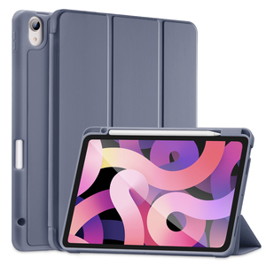เคสแท็บเล็ตราคาโรงงานสำหรับ iPad <span class=keywords><strong>Air3</strong></span> 10.5 นิ้ว Pro 2017 แบบพับได้สามตอน ป้องกันการตก พร้อมช่องใส่ปากกา - Product Image 1