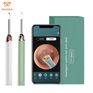 Endoscópio auricular hd, câmera otoscópio com led ferramenta de limpeza de cera conjunto de remoção kit de câmera endoscópio - Product Image 6