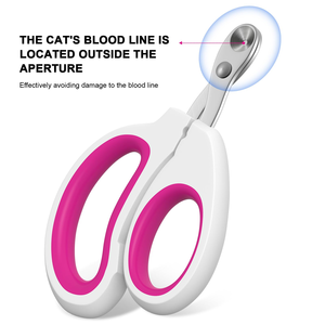 Coupe-ongles pour chats écologiques, antidérapants, avec lames en acier inoxydable et en plastique, sûres et tranchantes - Product Image 2