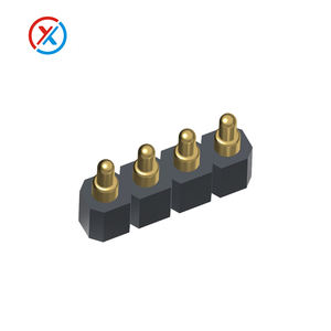 Pogo Pin <span class=keywords><strong>Gold</strong></span> Spring Loading SMD Needle PCB 2,5mm 2 3 4 5 6 Pin para conector de alimentación Pogo Pins - Product Image 4