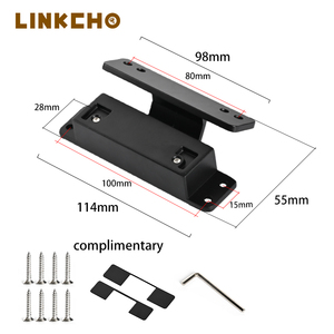 Bisagra Invisible Ajustable 2D para Puerta de Marco Estrecho, Apertura Exterior, Bisagra Oculta de una Sola Cara con Ranura - Product Image 2