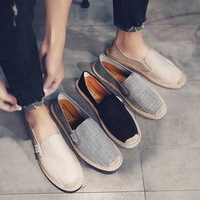 Nouvelles Espadrilles Décontractées Homme Été 2026 – Mocassins Plateforme Respirants et Antidérapants