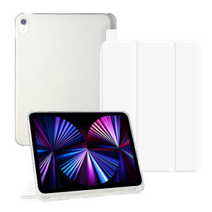 Étui à rabat triple pliable optimisé en promotion pour <span class=keywords><strong>iPad</strong></span> <span class=keywords><strong>Air</strong></span> <span class=keywords><strong>3</strong></span> et Pro 10.5 avec fonction veille/réveil automatique et béquille - Product Image 2