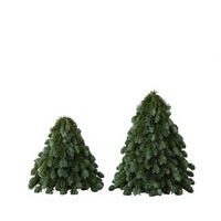 Nouvel Arbre de Noël Artificiel en PE Pur, Type Pin Noble, 30-40CM, pour Décoration de Table de Restaurant et Hôtel Haut de Gamme en Chine, Idéal pour l'Export.