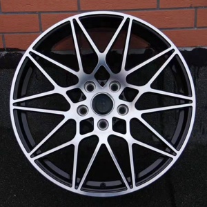 ล้อหน้ารถสีดำเงา19นิ้ว66.56 PCD 5*112 et 38 CB สำหรับ Mercedes GLA Audi Q3 Volkswagen Passat - Product Image 6