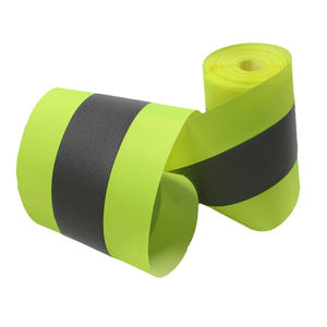 Fábrica al por mayor de alta visibilidad reflectante poliéster amarillo correas <span class=keywords><strong>3M</strong></span> <span class=keywords><strong>cinta</strong></span> reflectante para mayor seguridad - Product Image 5