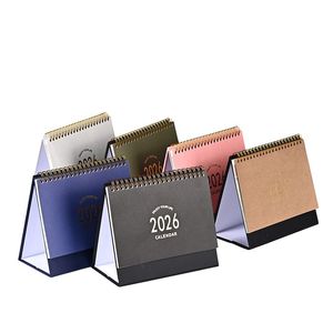 Đứng Lật Bảng Quảng Cáo Lịch Biểu Tượng Tùy Chỉnh Và Kích Thước In Đôi Cuộn Dây Hàng Tháng Văn Phòng Bàn Advent Lịch Bán Buôn - Product Image 1