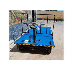 Heavy Duty Goods Carrying Battery Operated Electric Cargo Lifting Vehicle Motorized Lift Carts for Warehouse Sites - Product Image 4