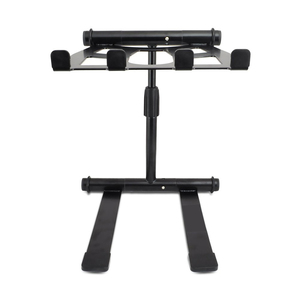 Support professionnel pliable <span class=keywords><strong>pour</strong></span> ordinateur Portable <span class=keywords><strong>DJ</strong></span>, universel, avec deuxième accessoire plateau <span class=keywords><strong>pour</strong></span> tablette iPad, station de travail mitigeur - Product Image 6