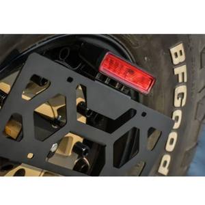 กรอบป้าย<span class=keywords><strong>ทะเบียน</strong></span>อุปกรณ์เสริม4x4สำหรับ JEEP Wrangler JL ที่เคลื่อนย้ายได้อุปกรณ์เสริมในรถยนต์ที่ยึดอลูมิเนียมแบบปรับได้ - Product Image 6