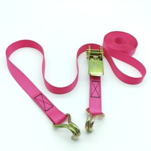 25mm tugas berat tali kargo ikat pinggang bagasi tali roda bergigi kuat kuat dengan gesper logam - Product Image 2