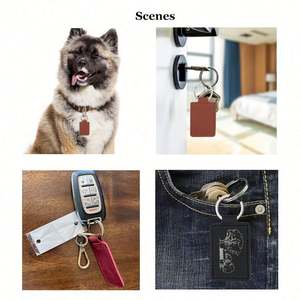 Porte-clés promotionnel en cuir PU avec logo personnalisé en relief – Idéal pour les cadeaux de fête - Product Image 6