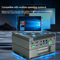 Pequeño Mini PC con 8GB RAM Intel I5 Procesador PCI dual Computadora de bolsillo Computadora robusta para control industrial