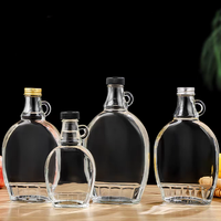 Bouteille en verre pour sirop d'érable de qualité alimentaire de 150 ml, 250 ml, 375 ml, 500 ml avec différents bouchons