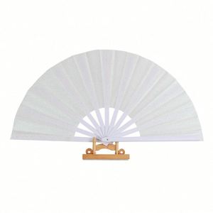 Promoción: Abanico Plegable Clásico KONGFU de 13 Pulgadas, Tradicional, para Música, Arte Folclórico, Sublimación en Poliéster, Artesanía en Bambú y Plástico - Product Image 1