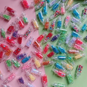 Juego de 24 Colores de Resina en Botellas de Vidrio para Decoración de Uñas Artificiales, Brillo para Arte de Uñas, Pegatinas de Gel para Uñas, Decoración Navideña - Product Image 4