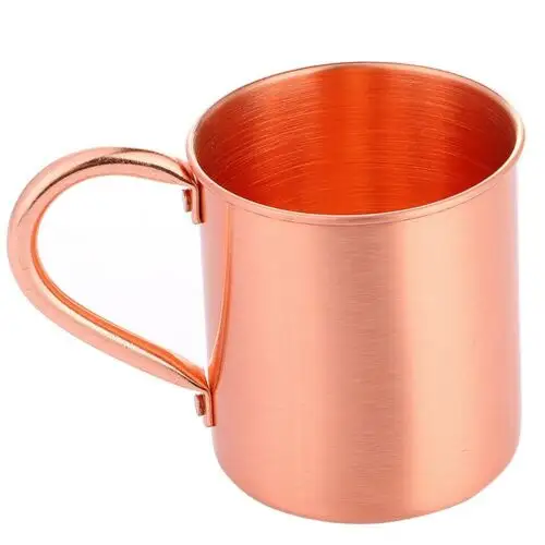 100% reines Kupfer Moskau Maultier Kaffee Trinkbecher 420ML Camping Cup Pure Copper Bierkrug