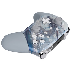 EXtremeRate Crystal Dragon Faceplate Backplate Handles DIY Replacement Full Housing Shell Cover for <b>Switch</b> Pro Controller - Product Image 4